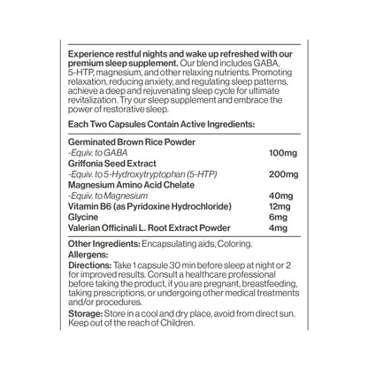 GABA + 5HTP Neurotransmitters 200mg