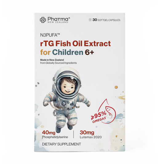 rTG Fish Oil Extract for Children 6+ Omega3 ≥95%