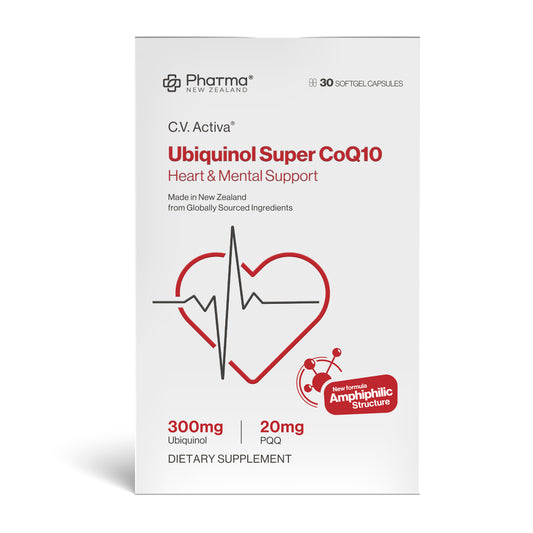 Ubiquinol Super CoQ10 with Amphiphilic Structure