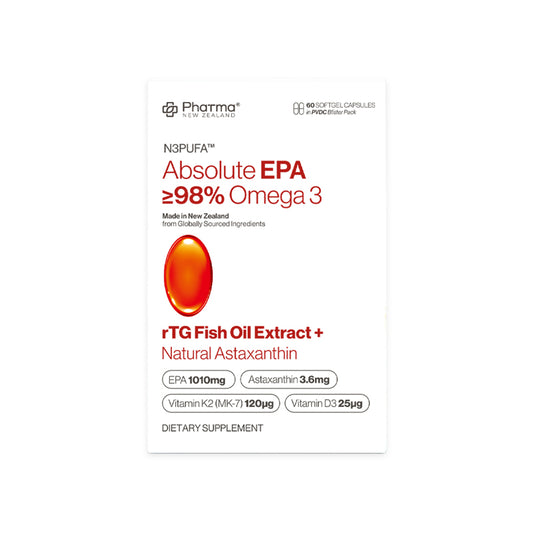 Absolute EPA Ultra Purity rTG Fish Oil Extract with Vitamin D3 + K2