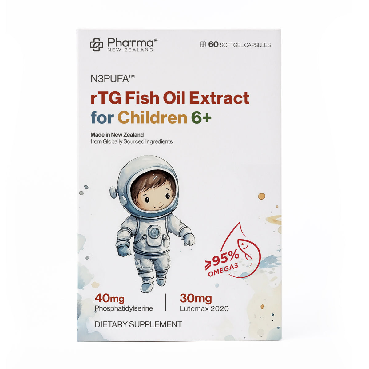 Rtg Fish rTG Fish Oil Extract for Children 6+ Omega3 ≥95% – PNZ INTERNATIONAL ...