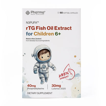 rTG Fish Oil Extract for Children 6+ Omega3 ≥95%